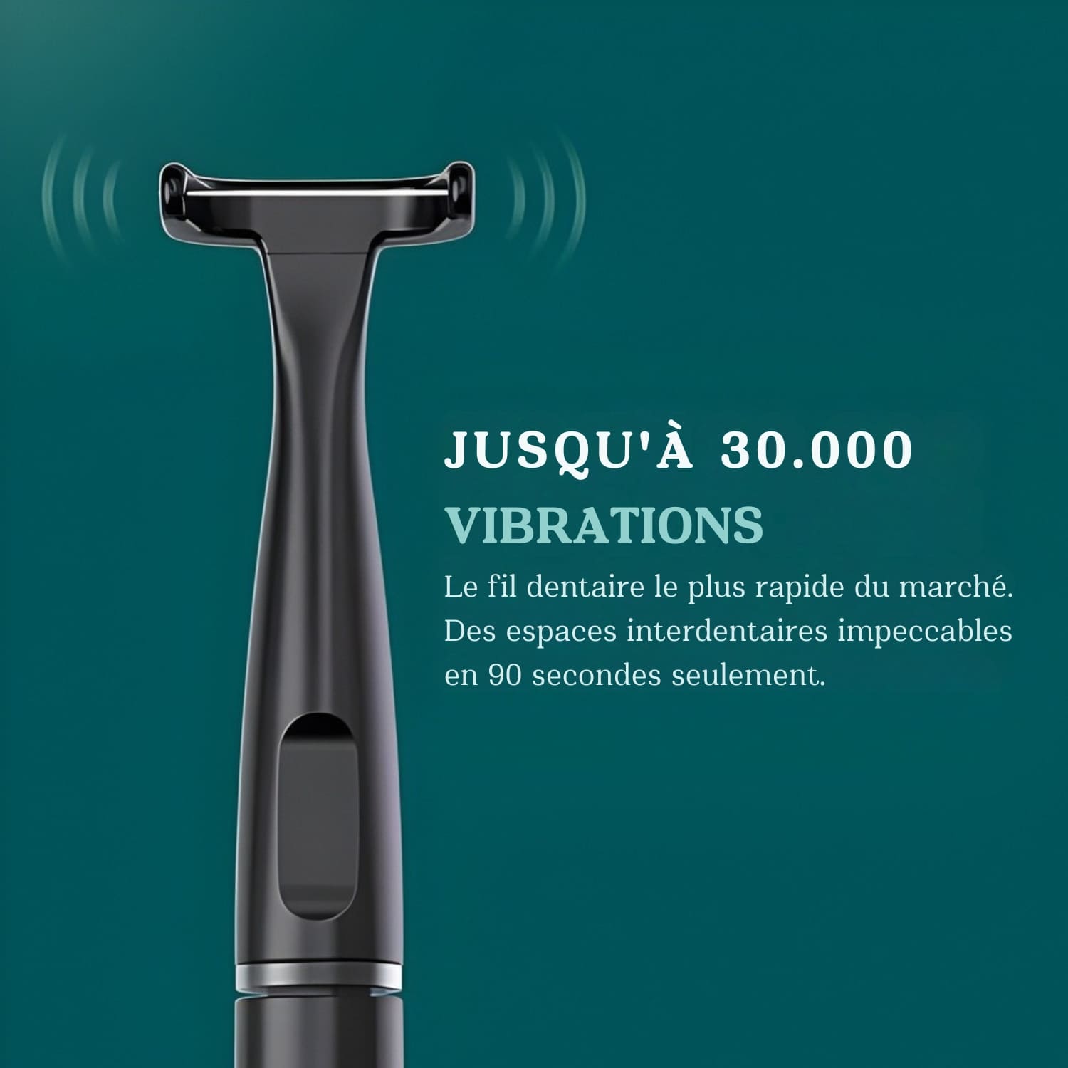 FlossOne Fil Dentaire Électrique – 35 embouts inclus